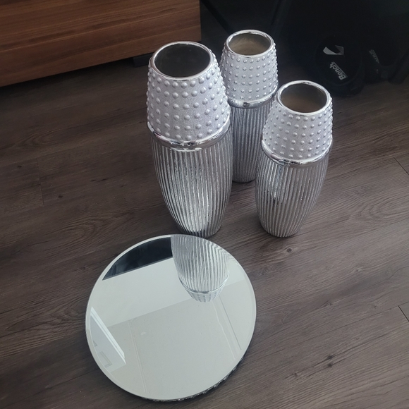 4 pieces vases - Picture 5 of 5